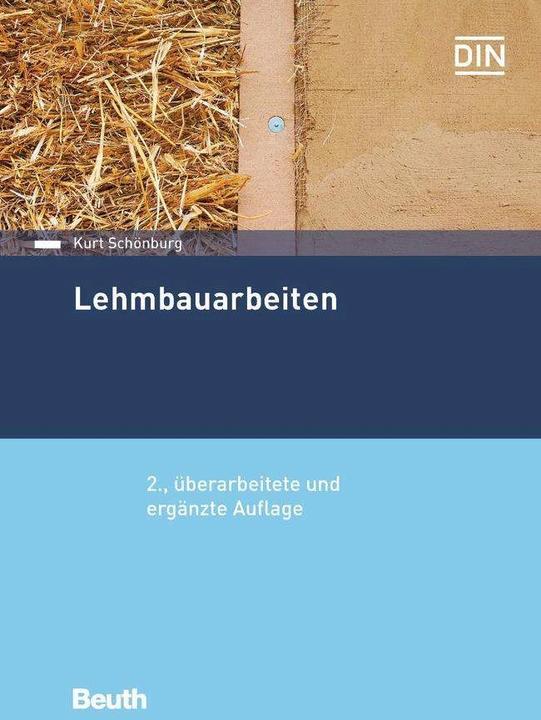 Produktbild Lehmbauarbeiten (Deutsch, DIN e.V., Kurt Schönburg, 2016)