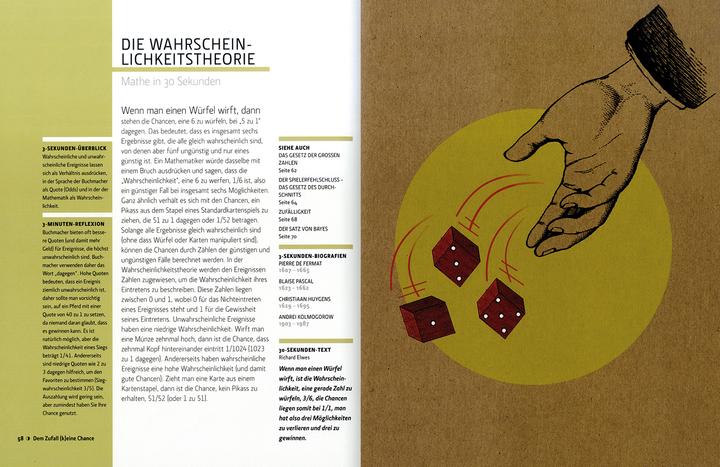 Actual product image Mathe in 30 Sekunden (German, Richard Brown, 2015)