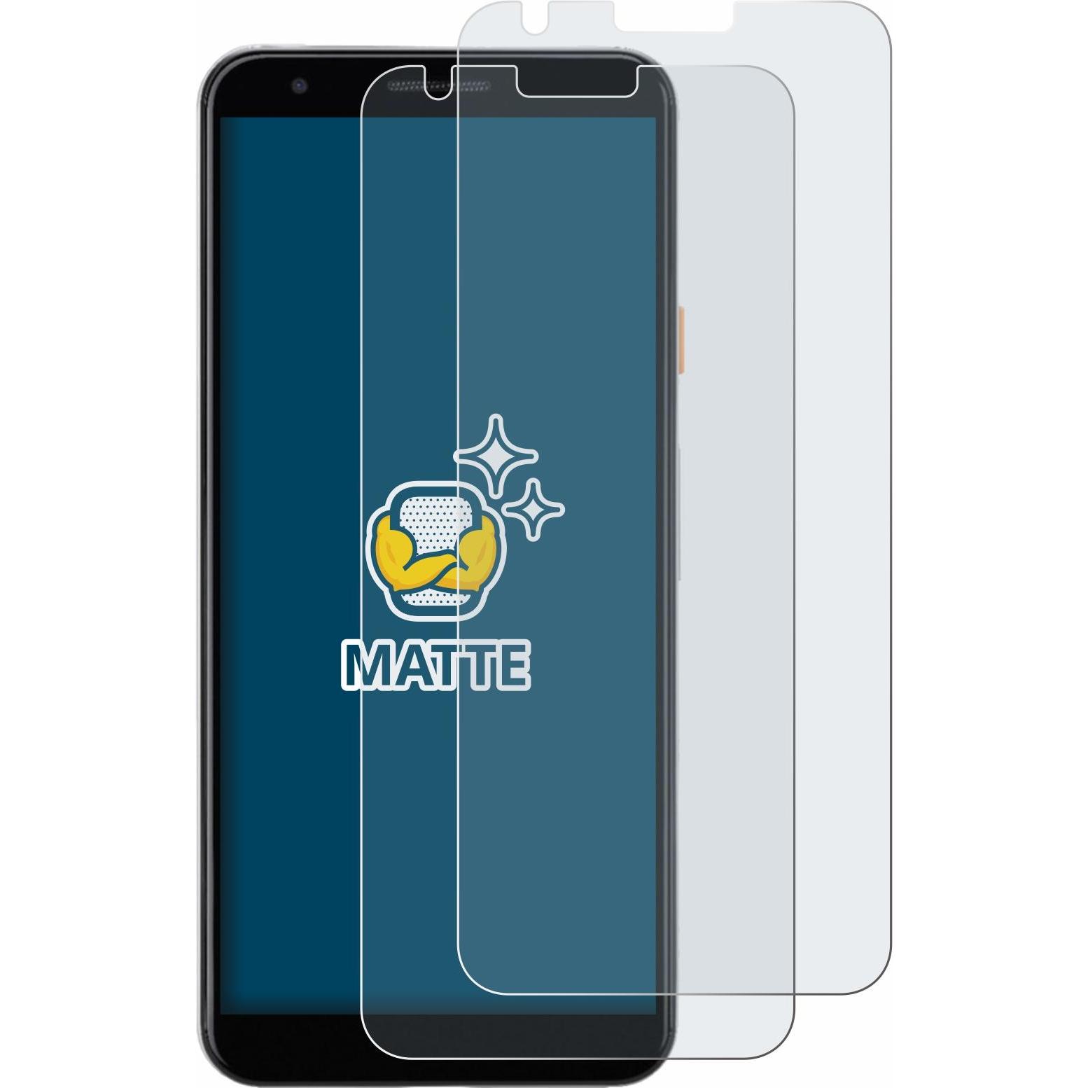 Thumbnail - BROTECT Entspiegelungs-Schutzfolie Displayschutz Matt (2 Stück, Google Pixel 3a), Smartphone Schutzfolie, Schwarz