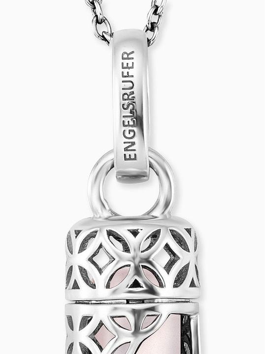 Image du produit Engelsrufer Collier Healing Stone Quartz rose (Argent 925, 60 cm)