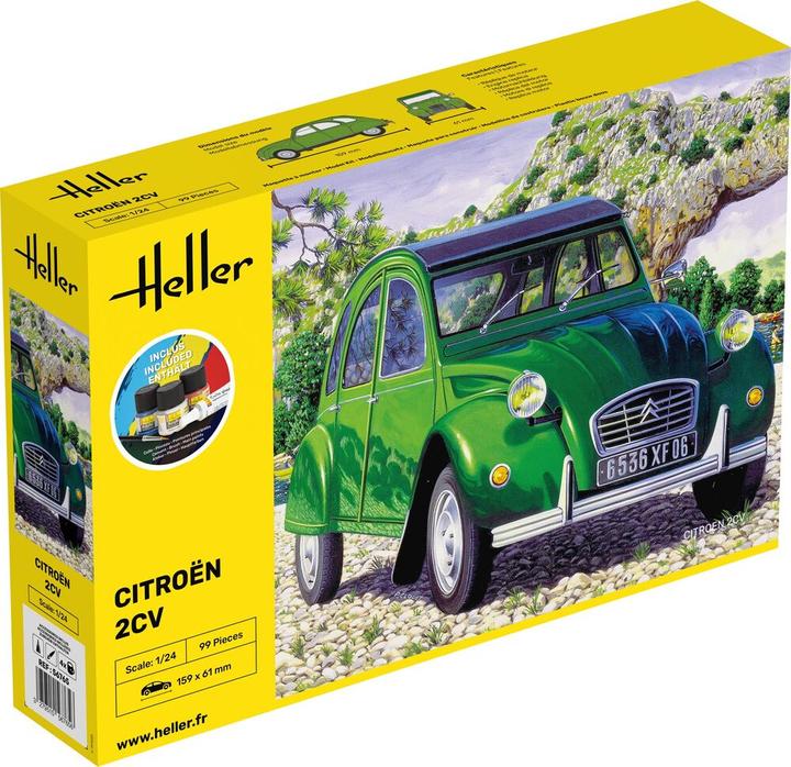 Produktbild Heller STARTER KIT Citroen 2 CV