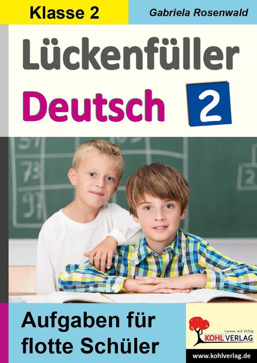 Produktbild Lückenfüller Deutsch / Klasse 2 (Deutsch, Gabriela Rosenwald, 2020)