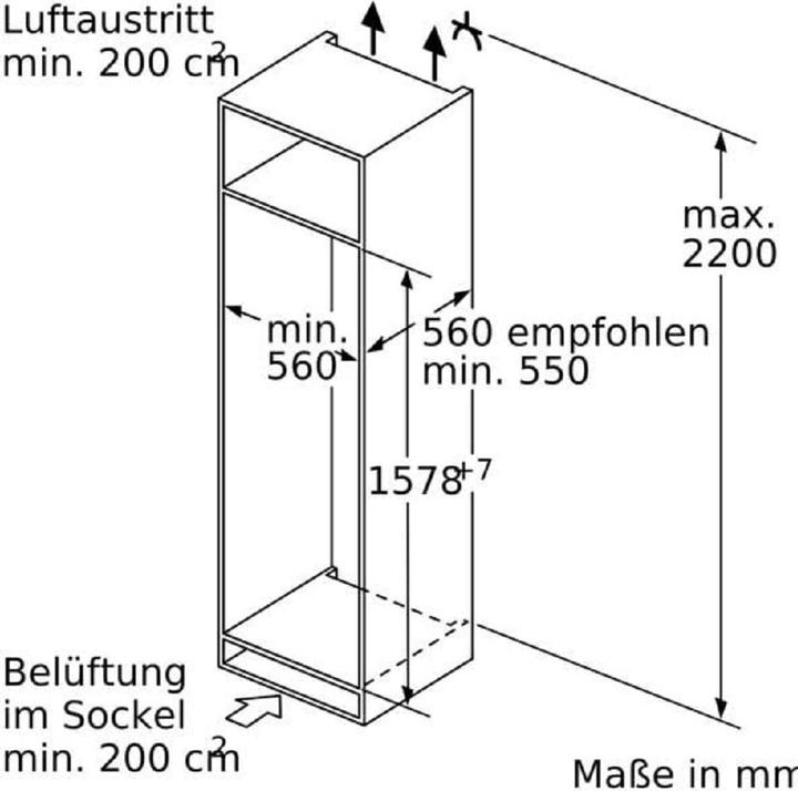 Actual product image Bosch Hausgeräte KIS77ADD0 (229 l)