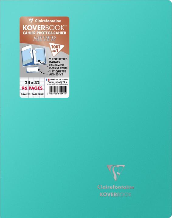 Produktbild Clairefontaine Schulnotebook (Kariert, Harter Einband)