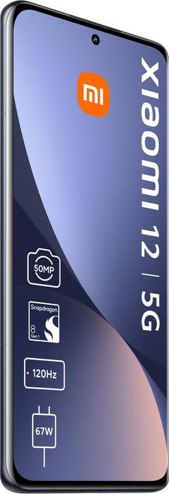 Produktbild Xiaomi 12 5G (256 GB, Grey, 6.28", Dual SIM, 5G)