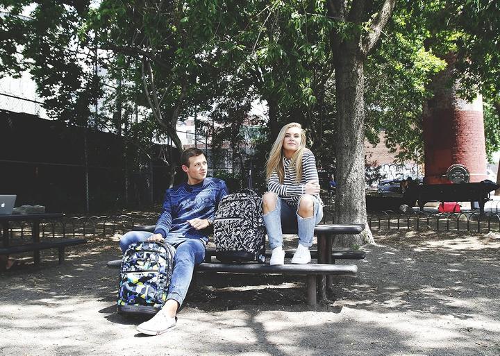 Actual product image J World York Sundance Rolling Backpack