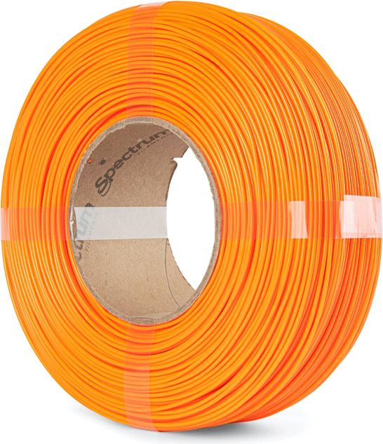 Image du produit Filament Premium PLA Recharge Lion Orange 1kg 1.75mm (PLA, 1.75 mm, 1000 g, Orange)