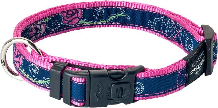 Rogz Hundehalsband Fancy Dress Denim