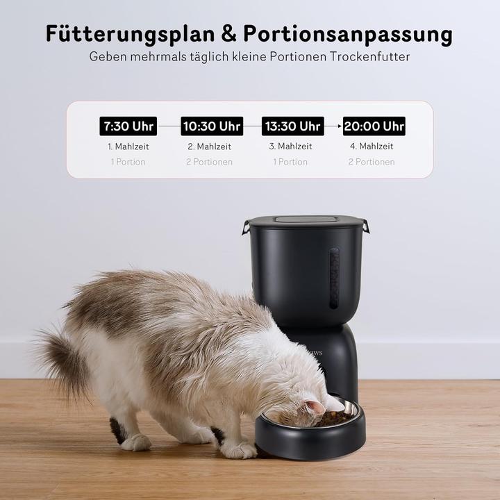 Image du produit Sarpaws Katzenfutter- und Wasserspender FW1 mit Timer (300 cl)