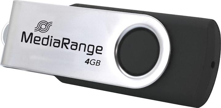 Image du produit MediaRange Lecteur flash (4 Go, Micro USB, USB-A, USB 2.0)