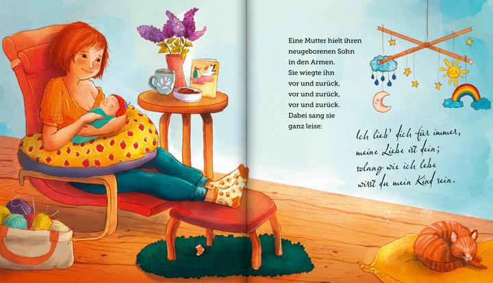 Actual product image Ich lieb' dich für immer (German, Lisa Rammensee, Robert Munsch, 2024)