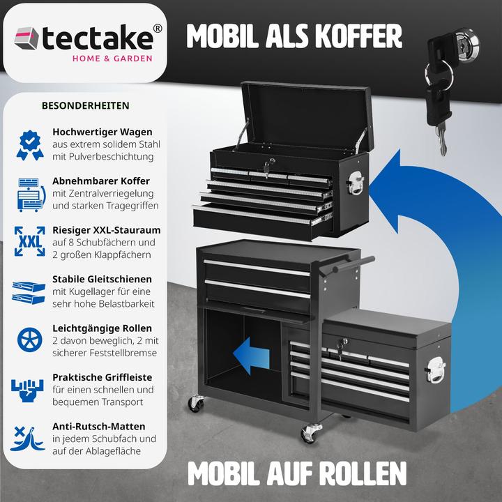 Actual product image tectake Tool trolley (1 x)