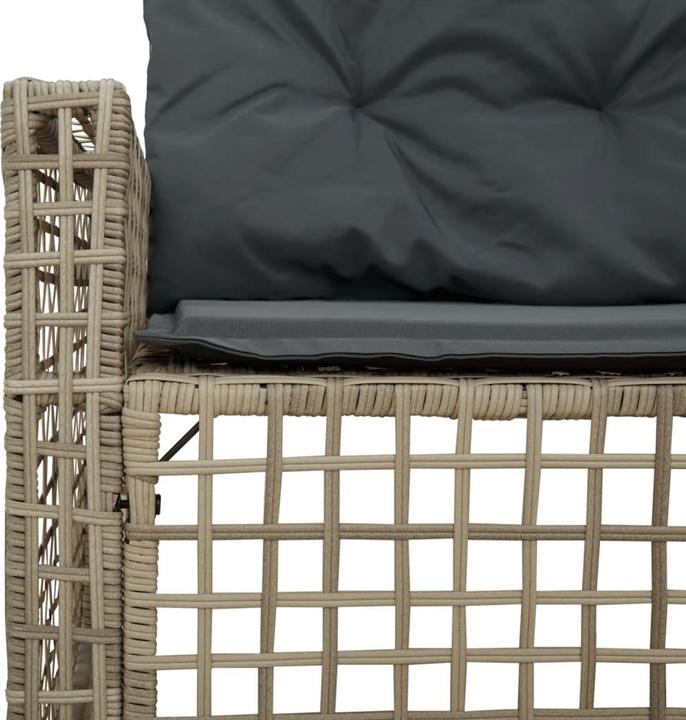 Actual product image vidaXL 10-piece garden lounge set with cushions