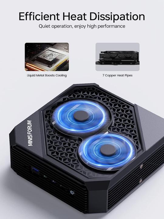 Immagine prodotto Minisforum Neptune HX99G (AMD Ryzen 9 6900HX)