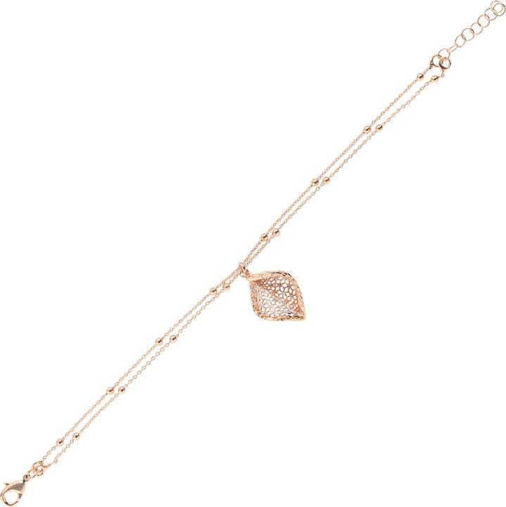 Immagine prodotto Ottaviani Bracciale in bronzo con glitter argento