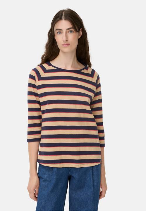 Actual product image Camel Active 3/4-Arm T-Shirt mit Streifenmuster (3XL)