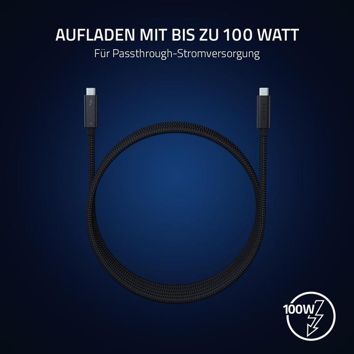 Image du produit Razer Câble Thunderbolt (2.0 mètres) (2 m, USB 4.0, 100 W)