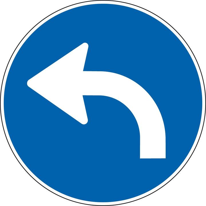 Actual product image Moravia Regulatory signal 2.38, R3, left turn