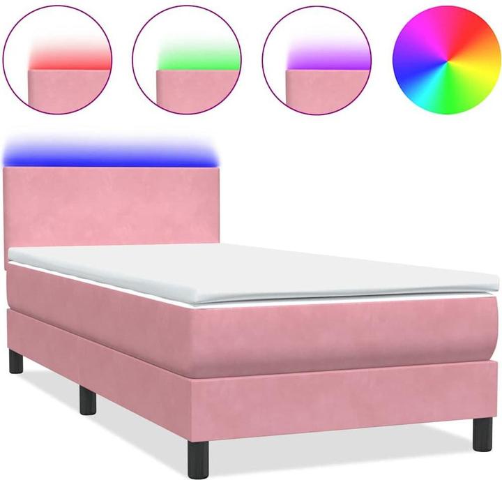 Actual product image vidaXL Boxspringbett (90 x 220 cm)
