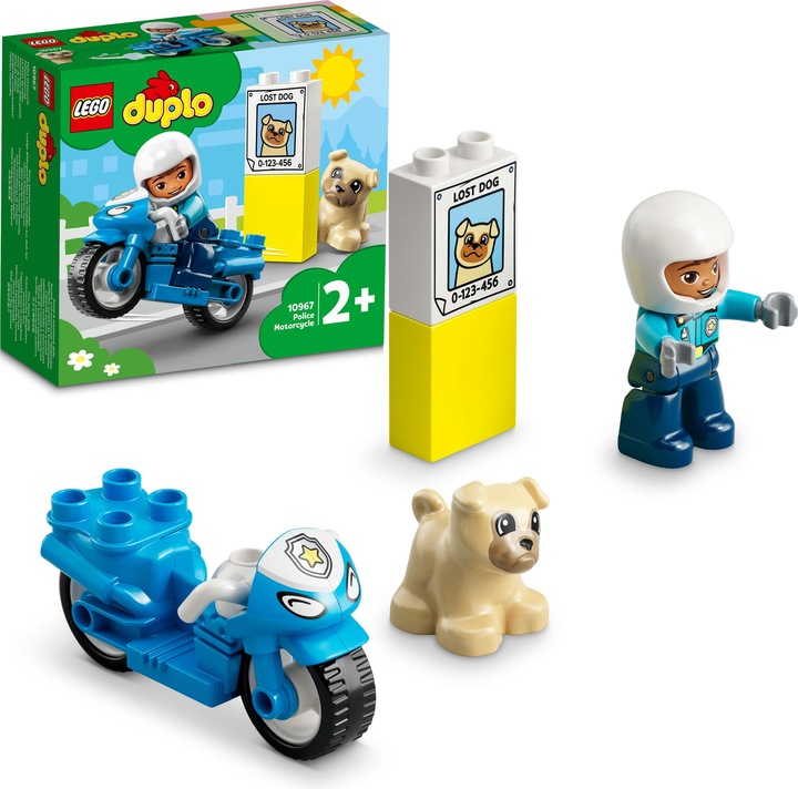Produktbild LEGO Polizeimotorrad (10967)