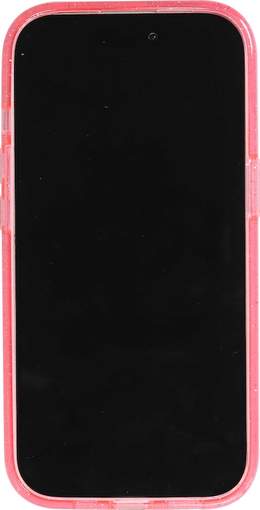 Actual product image PhoneLook Hard silicone case with glitter back and MagSafe (Apple iPhone 15)