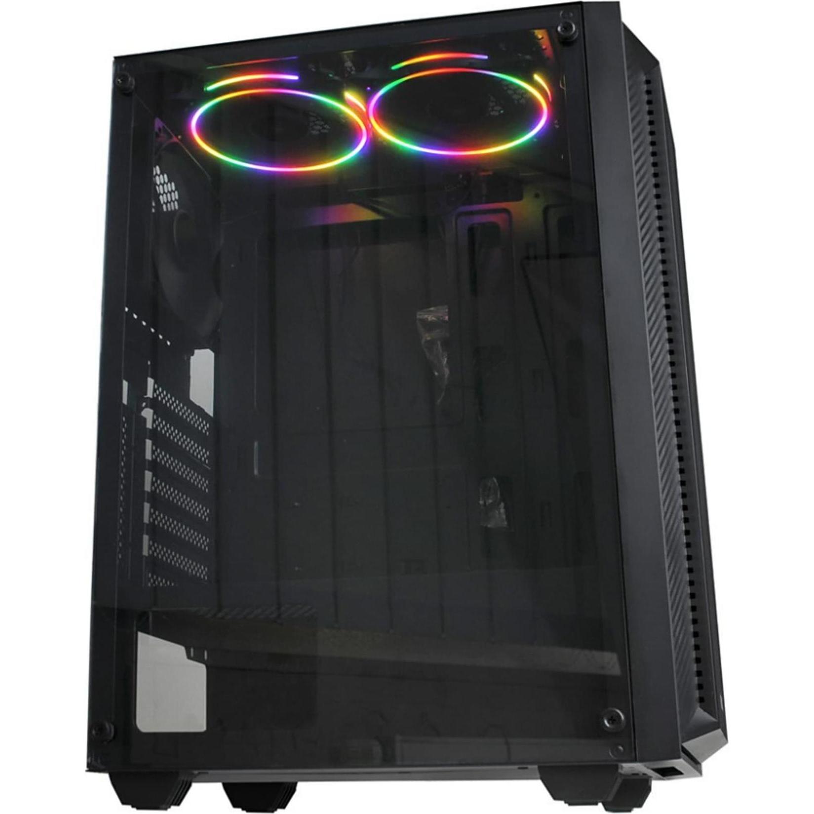 Thumbnail - iBox I-BOX CETUS 906 Midi-Tower ATX Gehäuse (ATX, mATX), PC Gehäuse, Schwarz