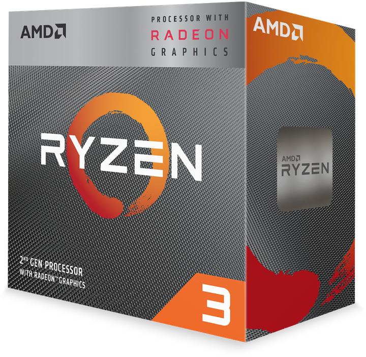 Produktbild AMD Ryzen 3 3200G (AM4, 3.60 GHz, 4 -Core)