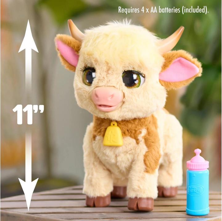 Actual product image Just Play FurReal Maggie the Feed & Follow Cow (29 cm)