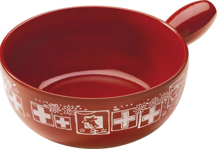 Actual product image Kuhn Rikon Fondue pot Suisse red 22cm (2.10 l)