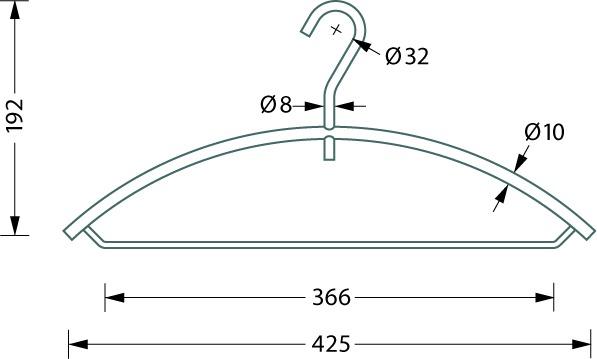 Productafbeelding Phos Kleerhanger (1 x)