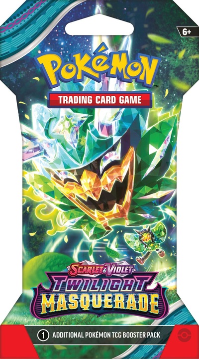 Actual product image Pokémon Twilight Masquerade (English, Booster Pack)