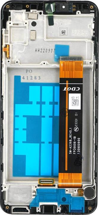 Actual product image OEM Display + Rahmen + Kleinteile (Kleber, Flex, Lautsprecher, Vibrator) SM-A236B Galaxy A23 5G (EU) (Display, Galaxy A23 5G)