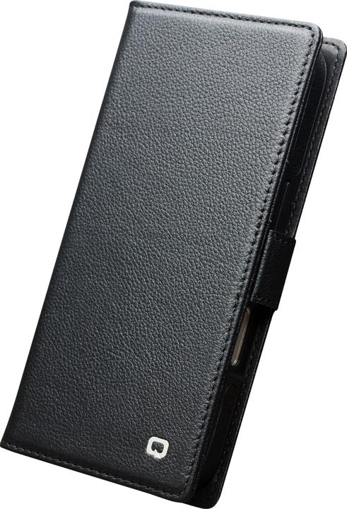 Actual product image QiAlino Hülle Flip Luxury 2-in-1 MagSafe Geldbörse echtes Leder (Apple iPhone 17 Pro)