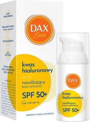 NoName DAX SUN 30ml Crema Protettiva SPF50+ con Acido Ialuronico Idratante (Crema solare, SPF 50+, 30 ml)