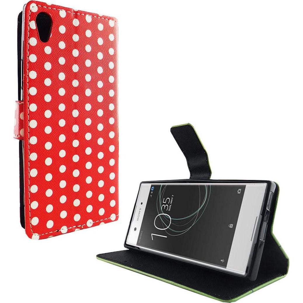 König Design Hülle Handy Schutz für Sony Xperia XA1 Case Cover Tasche Wallet Etui Handyhülle (Sony Xperia XA1), Smartpho...