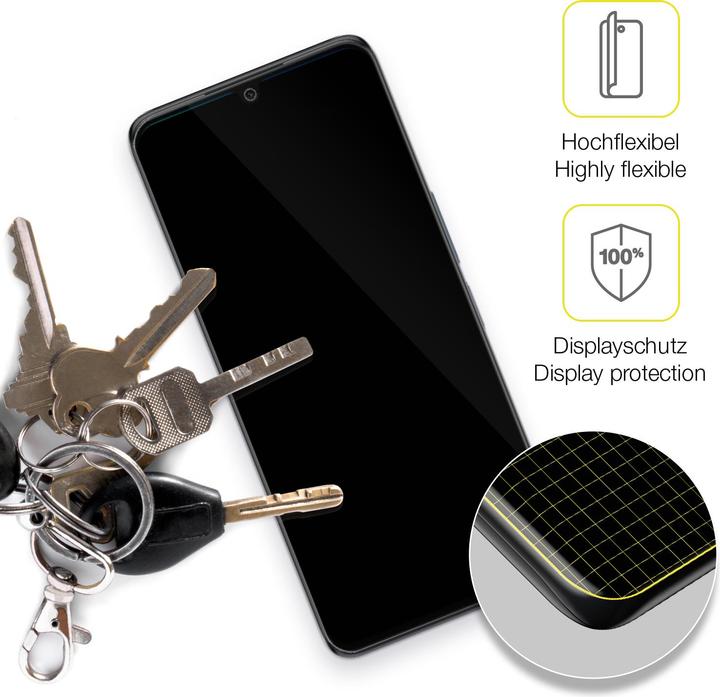 Actual product image Dipos Screen Protector Full-Cover 3D (3 Piece, TCL 30 Plus)