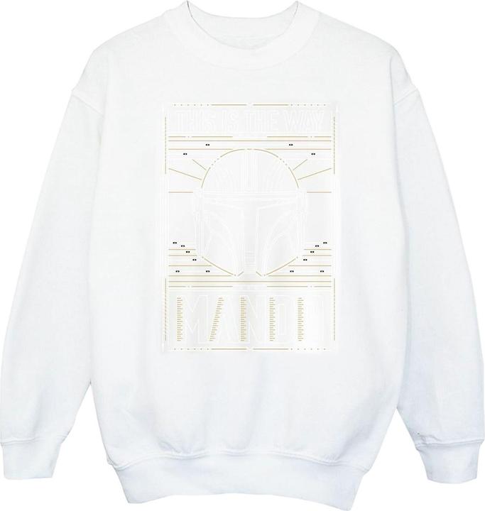 Image du produit Star Wars - Sweat THE MANDALORIAN THE WAY OUTLINE HELM - Femme (M)