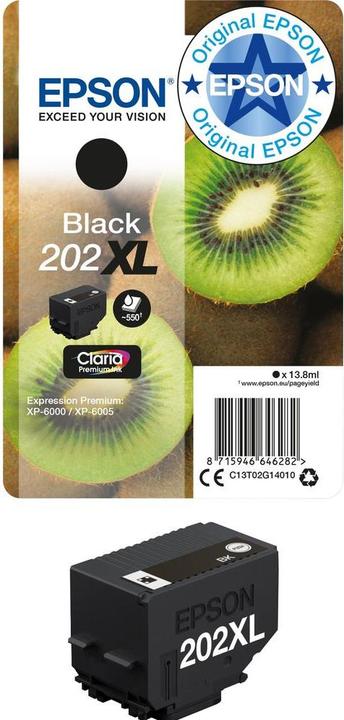 Produktbild Epson 202XL Claria Premium (BK)