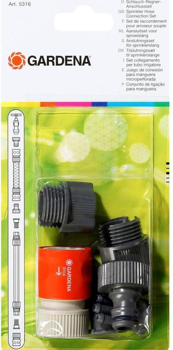 Produktbild Gardena Anschluss-Set (Schlauchregner)
