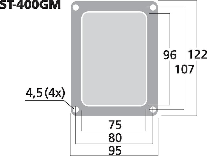 Actual product image Monacor Bi-wiring terminal