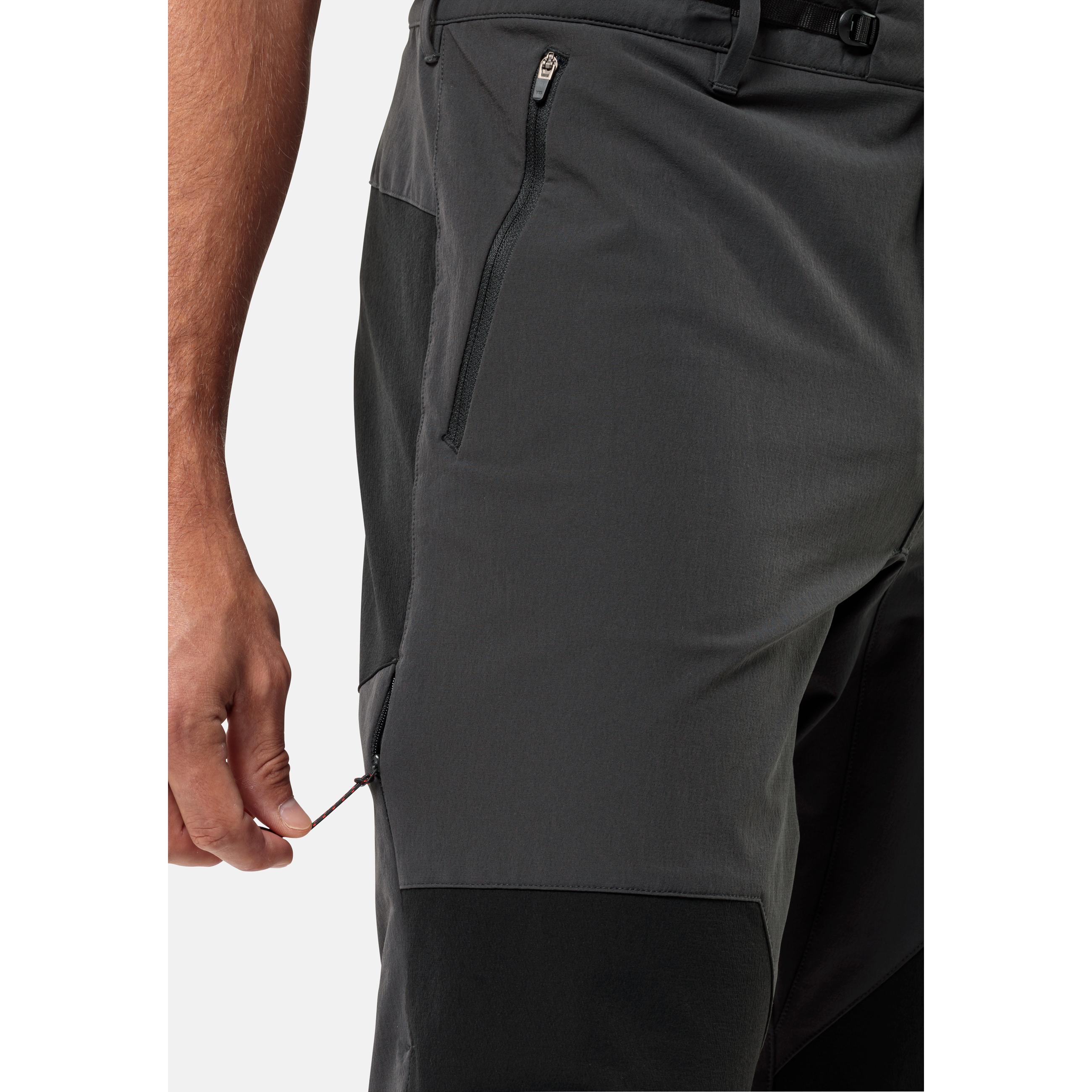 Thumbnail - Jack Wolfskin, Herren, Outdoorhose, Andur Pants M (48), Grau, 48