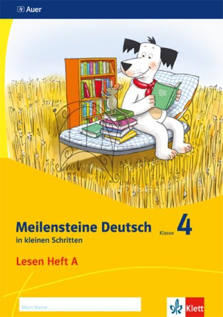 Produktbild Meilensteine. Deutsch in kleinen Schritten. Lesestrategien Heft 1. Klasse 4. Ausgabe ab 2017 (Deutsch, Anne/Lethert, Heinrichs, Susanne, 2017)