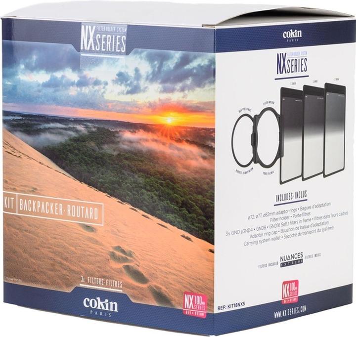 Actual product image Cokin NX Series Backpackers Kit (Blur filter, 100 mm)
