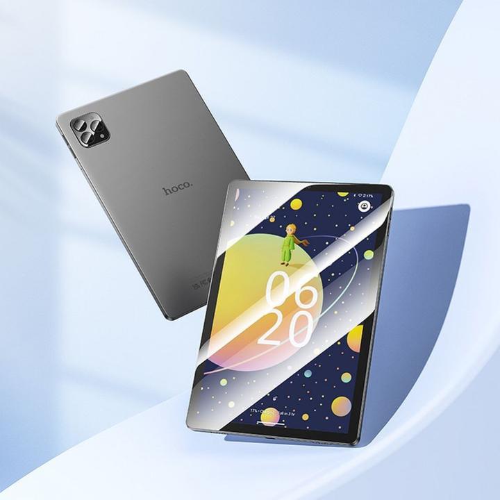 Actual product image Hoco Headphone with microphone tablet 10,1" 4GB / 64GB HD Android 14 HI11 deep space gray (WLAN only, 10.10", 64 GB, Deep Space Gray)