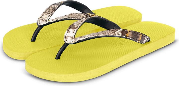 Actual product image Uzurii Python Taupe - Neon Limette (37)