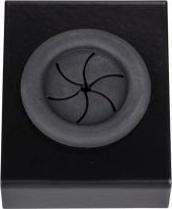 Actual product image Wenko Hook Push Matt Black