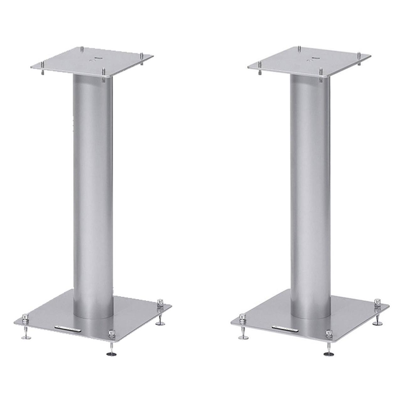 NorStone Stylum 2 (1 Paar, Ständer, Nicht Beweglich), Lautsprecher Ständer + Wandmontage, Silber