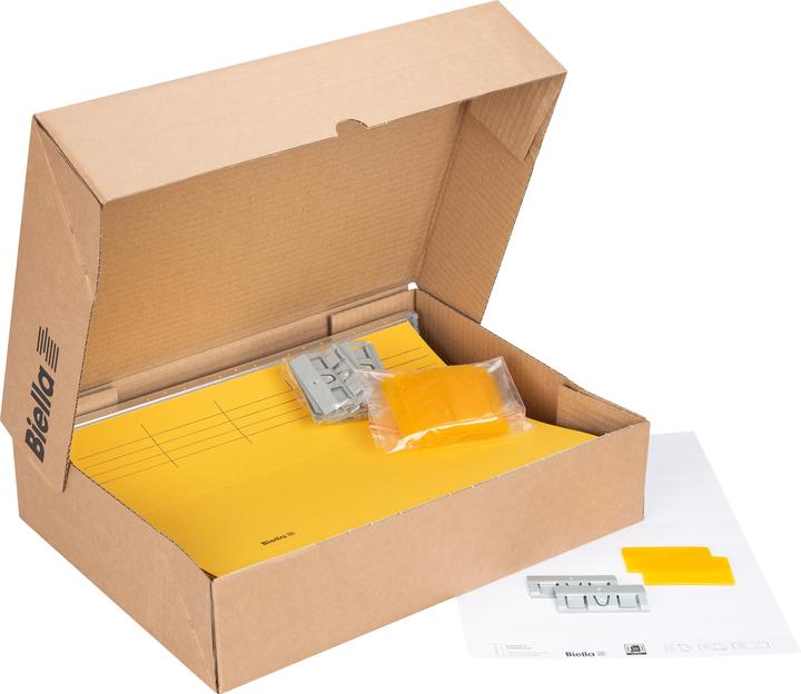 Produktbild Biella Hängemappe (A4, 25 x)