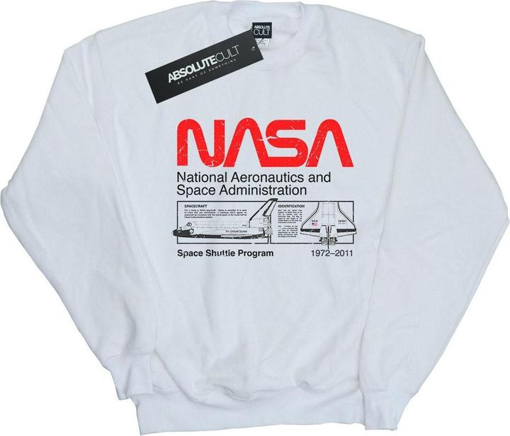 Produktbild Nasa Classic Space Shuttle Sweatshirt Mädchen (116)
