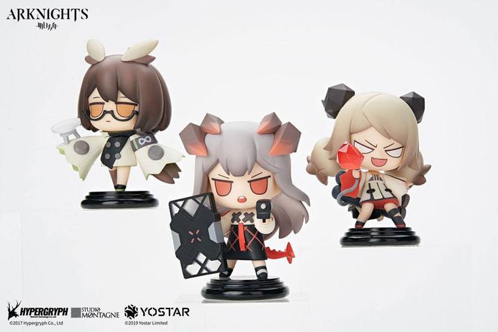 Actual product image Apex Arknights statuettes PVC Deformed Vol. 2 Set Box 12 cm